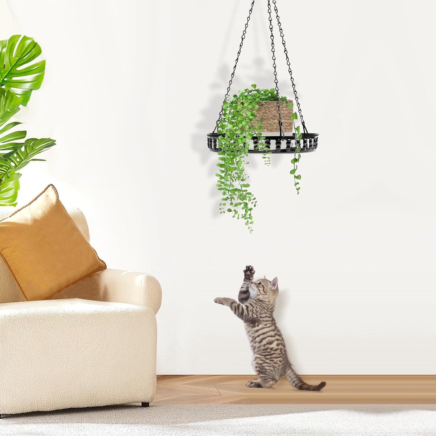Metal Hanging Plant Holder Shelf