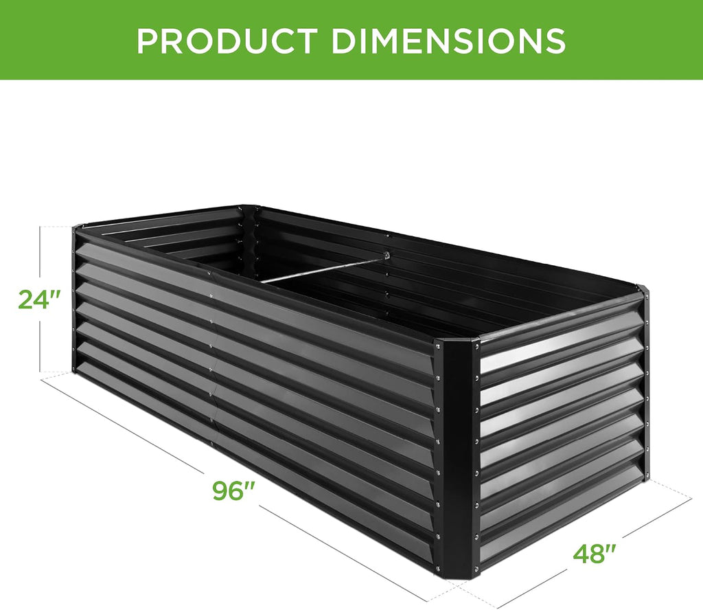 Metal Raised Garden Planter Bed