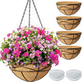 Metal Hanging Baskets with Coco Liner