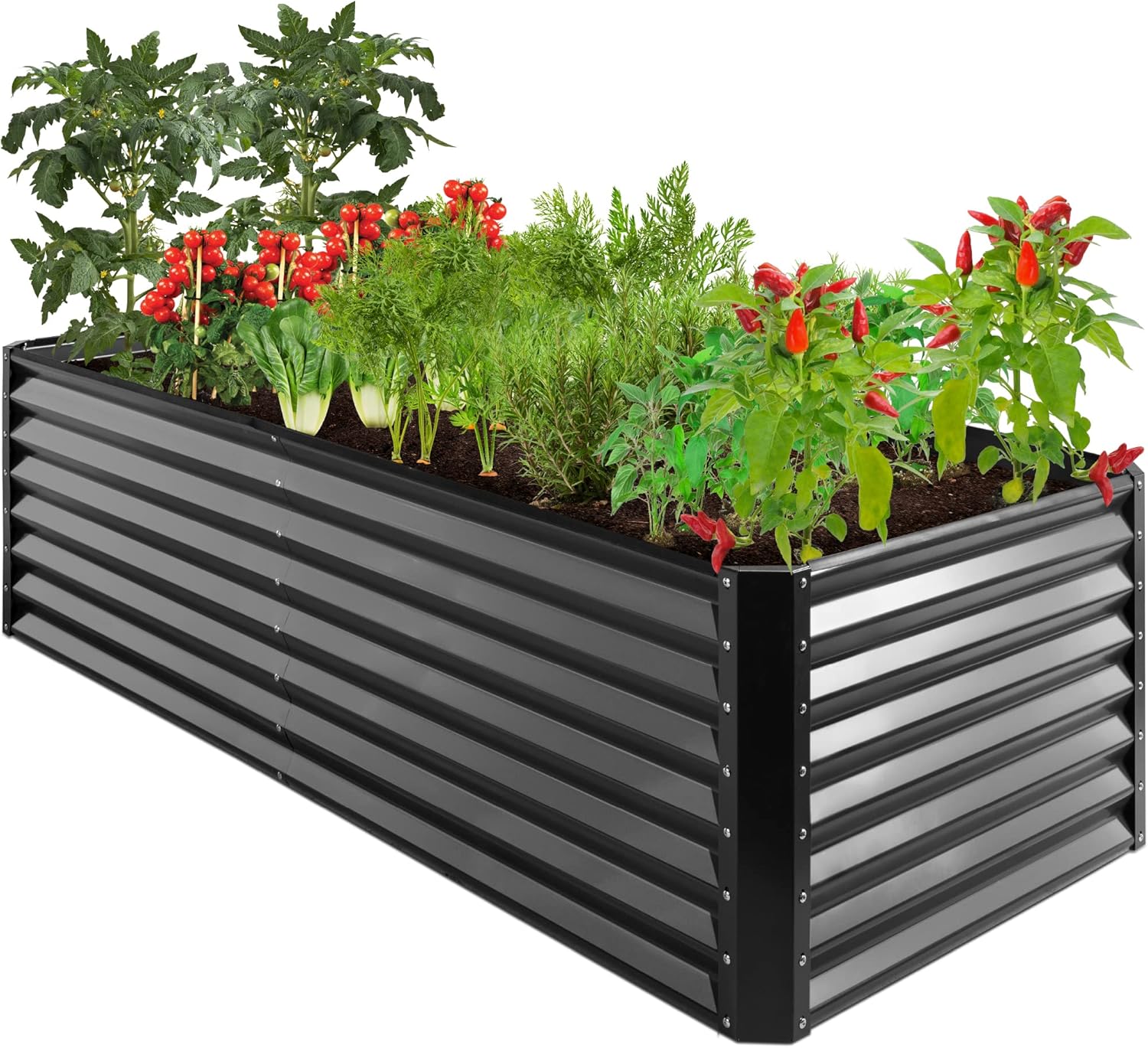 Metal Raised Garden Planter Bed