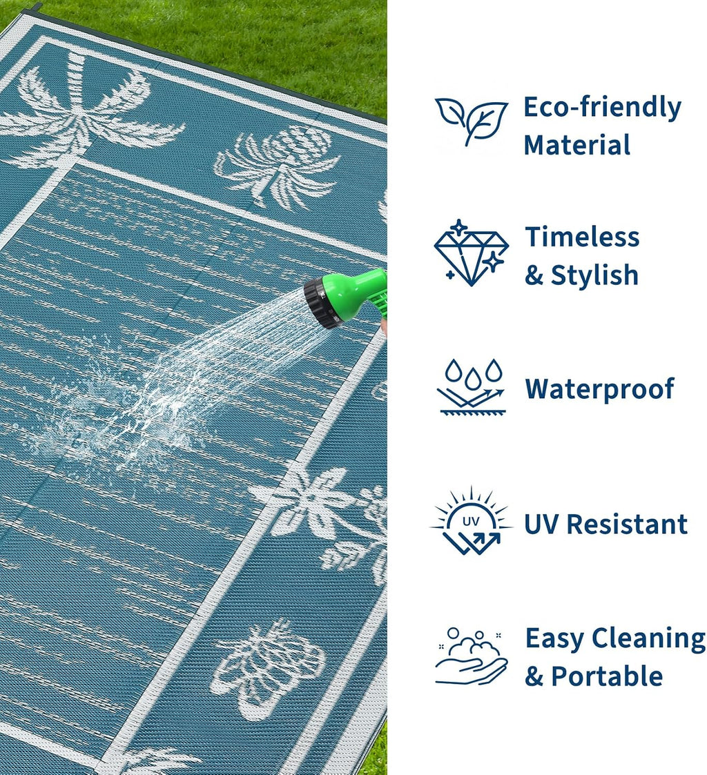 Reversible Waterproof Outdoor Plastic Rug